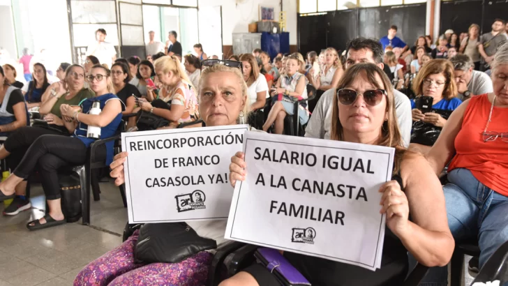 Paro docente: escuelas públicas y privadas sin clases hasta el lunes