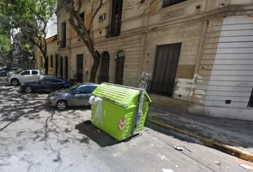 Hallaron una beba muerta en un contenedor de basura