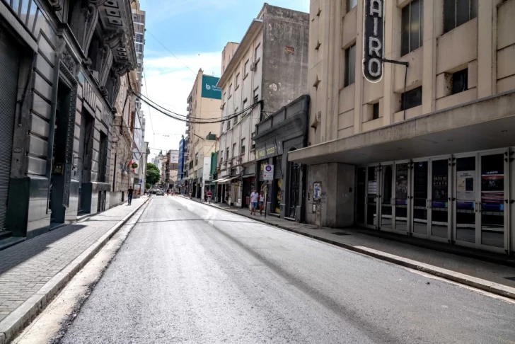 Este lunes se habilitó el tránsito en calle Santa Fe