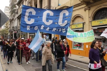 Se levantaron los piquetes en Rosario