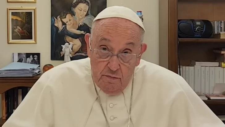 El papa Francisco difundió un mensaje ante la ola de violencia en Rosario