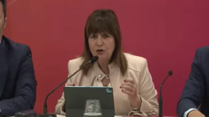 Patricia Bullrich: “El que tiene miedo no puede ser parte de esta guerra”