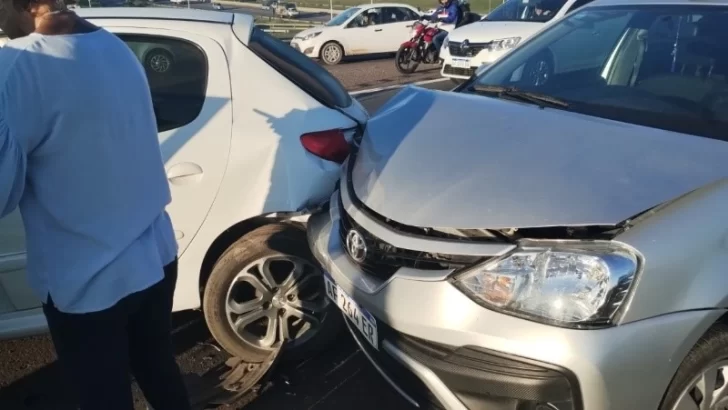 Un choque en cadena en la autopista a Córdoba complicó el acceso a Rosario