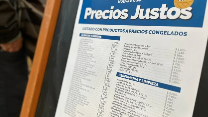 Precios Justos: la nueva etapa está vigente hasta el 9 de junio