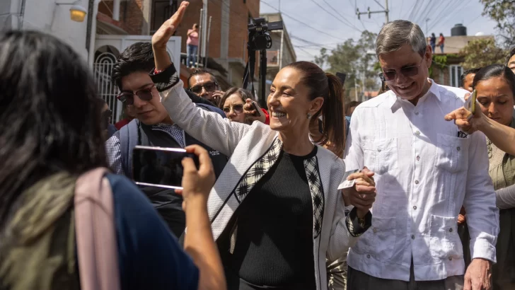 Sheinbaum fue elegida como la primera mujer presidenta de México