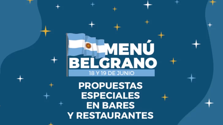 Bares y restaurantes tendrán propuestas especiales por el Día de la Bandera