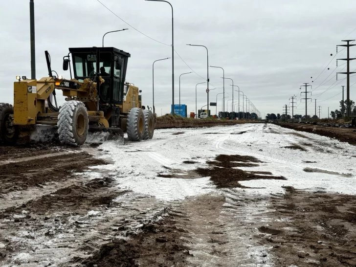 Rosario: Iniciaron la remodelación de la avenida que conecta la ciudad con el aeropuerto