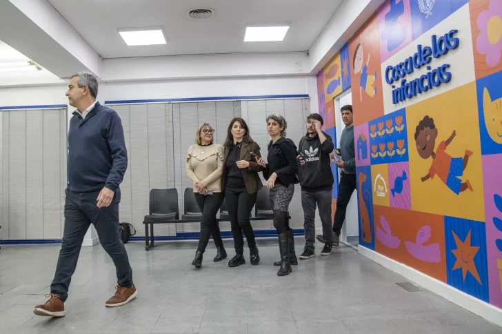 El Intendente Javkin inauguró formalmente la Casa de las Infancias