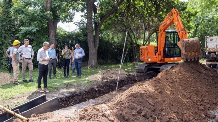 Municipio y Provincia iniciaron una amplia obra de cloacas en el noroeste de la ciudad