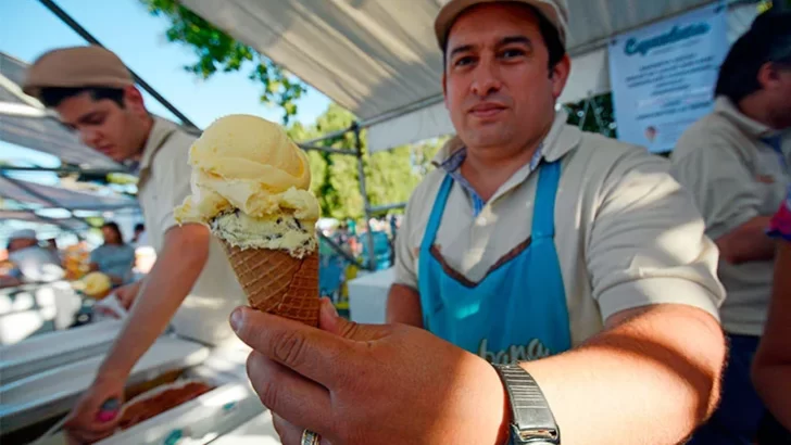 Por el clima: reprogramaron y sumaron más días a la Fiesta Nacional del Helado