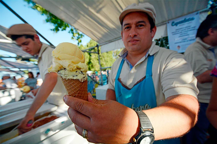 Por el clima: reprogramaron y sumaron más días a la Fiesta Nacional del Helado