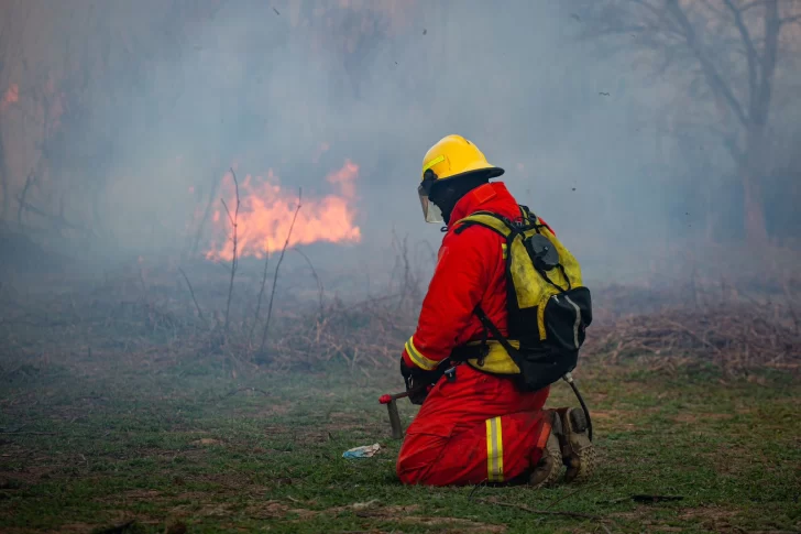 Volvieron los incendios en la zona de islas y Rosario amaneció con humo