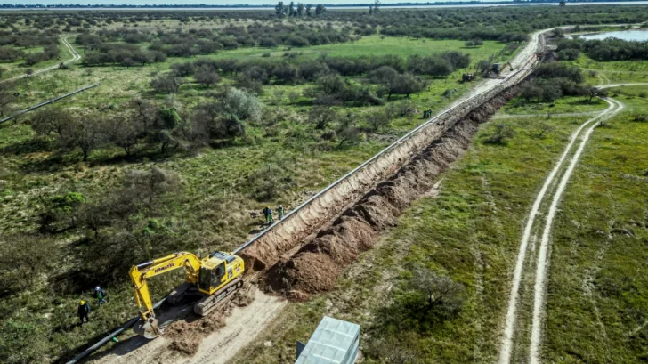 Cinco nuevos gasoductos: Provincia licitó más de 130.000 metros de cañería