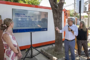 La Municipalidad anunció un plan de obras para fortalecer la red de salud pública