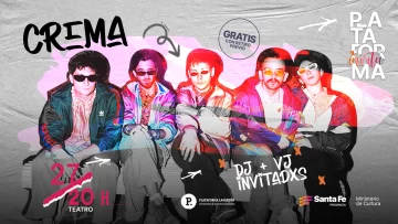 Vuelve “Plataforma Invita” con Crema, djs y vjs invitados