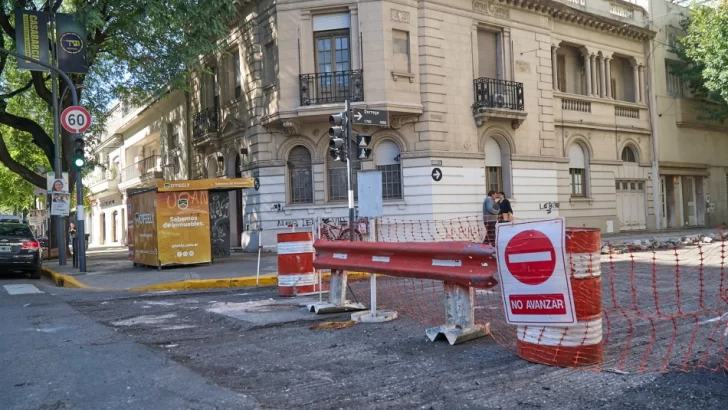 La Municipalidad comenzó con la reconstrucción de calle Dorrego