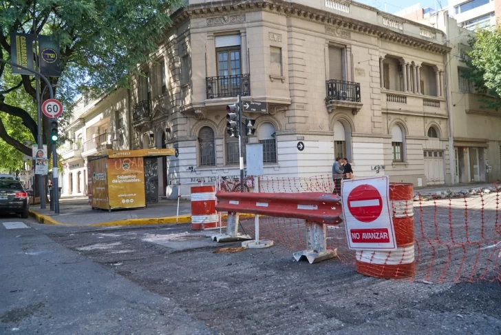 La Municipalidad comenzó con la reconstrucción de calle Dorrego