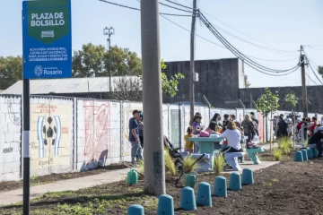 La Municipalidad inauguró una Plaza de Bolsillo donde había un basural