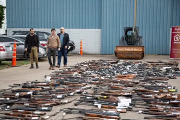 Rosario: destruyeron más de 1.000 armas utilizadas para cometer delitos