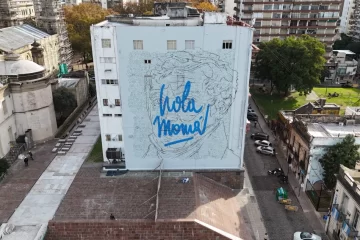 Rosario suma un nuevo mural en el Pasaje Juramento para homenajear a Belgrano