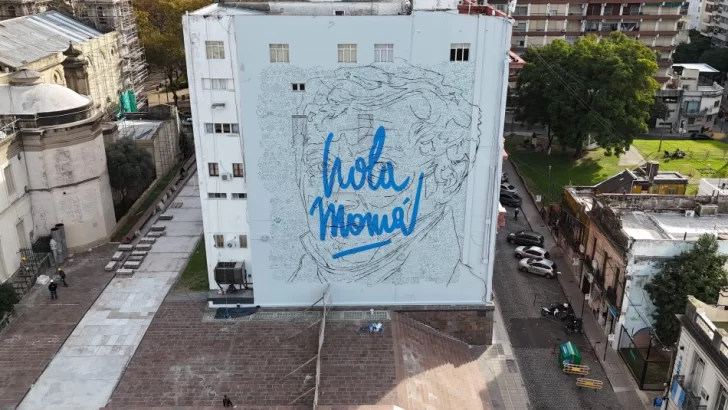 Rosario suma un nuevo mural en el Pasaje Juramento para homenajear a Belgrano