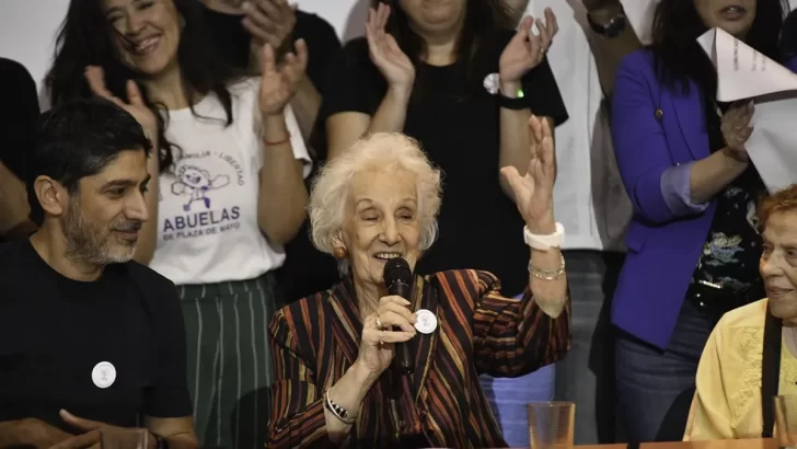 Abuelas de Plaza de Mayo anunció la restitución del Nieto 140