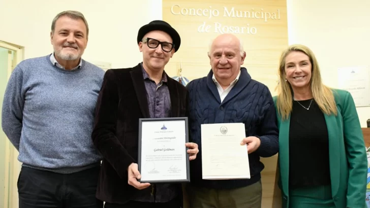 El músico rosarino Gabriel Goldman es Ciudadano Distinguido por el Concejo