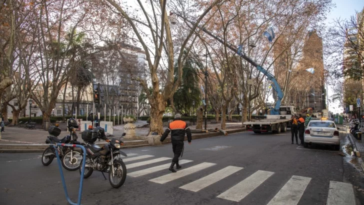 Anuncian corte total de calzada en Buenos Aires al 700 y desvíos de colectivos