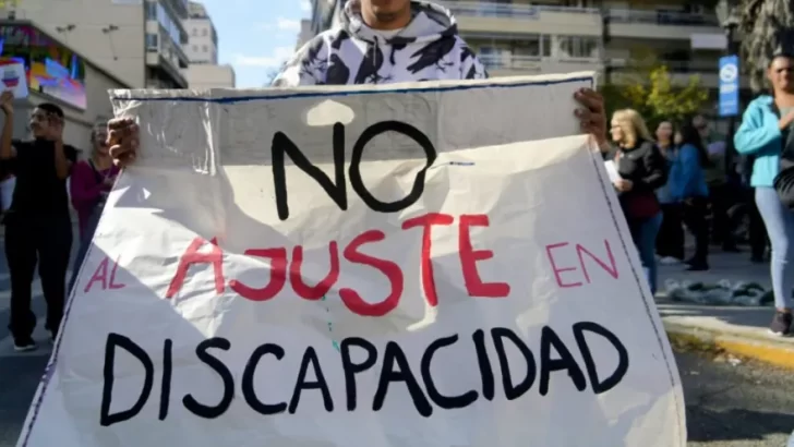 Ley de discapacidad: concentración en Rosario en rechazo a los vetos de Milei