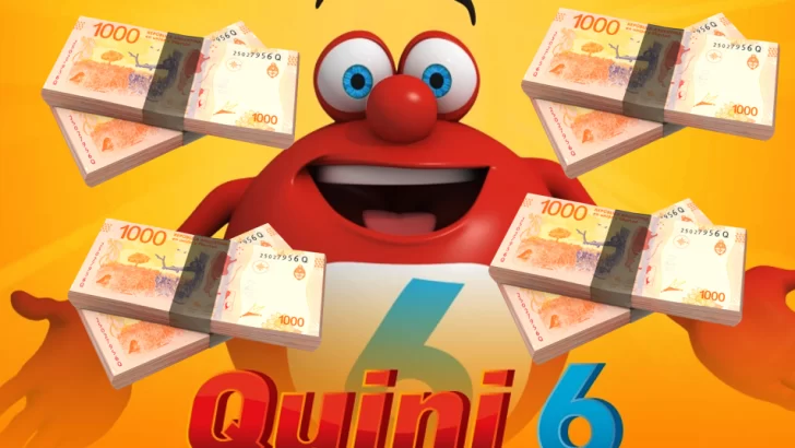 El Quini 6 quedó vacante y para el domingo ofrece un pozo aniversario récord