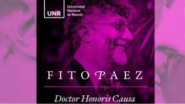 Fito Páez recibirá el título de Doctor Honoris Causa por la UNR