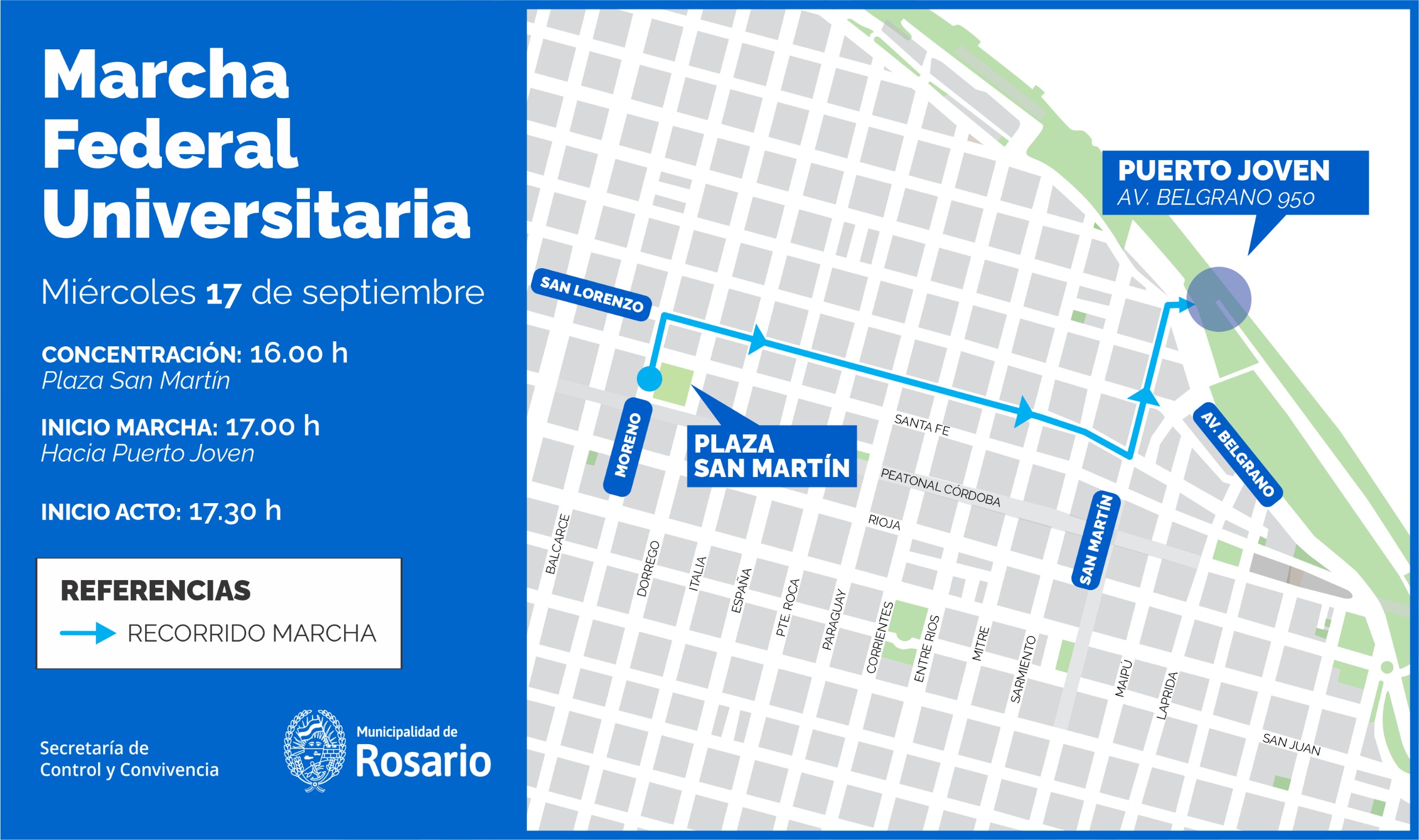 Marcha Federal Universitaria: habrá desvíos y cortes de tránsito este miércoles en el centro de la ciudad