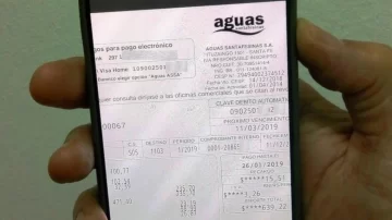 Aguas Santafesinas sumó un “botón” para el pago online de las boletas