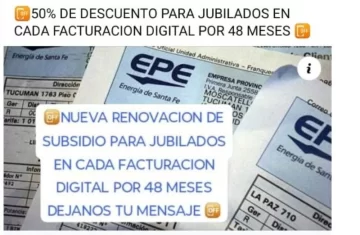 La EPE advierte a clientes sobre estafas virtuales con falsos descuentos