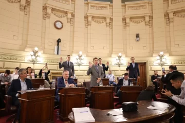 Senadores y autoridades realizaron la Jura a la nueva Constitución de la Provincia