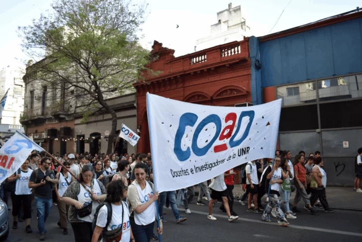 Se vienen tres días de paro de los docentes de la UNR