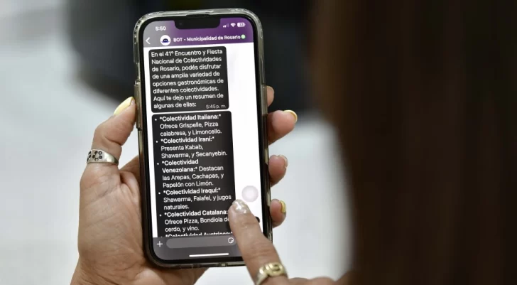 Colectividades tendrá su asistente con AI con los stands, precios y sorteos