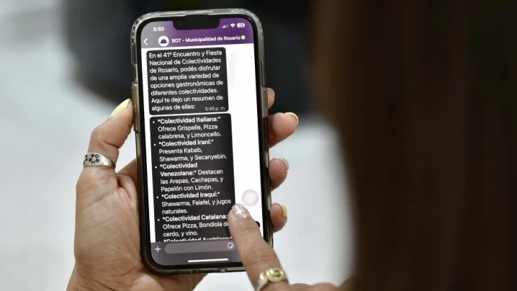 Colectividades tendrá su asistente con AI con los stands, precios y sorteos