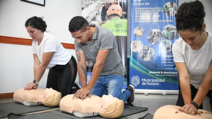 Abrieron la inscripción para el curso de primeros auxilios y RCP pediátrico
