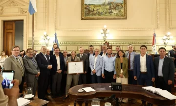 El Senado provincial homenajeó a la Vicegobernadora Gisela Scaglia