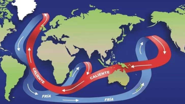 Alerta mundial: la corriente del Atlántico podría perder fuerza y modificar el clima en la Tierra Alerta mundial: la corriente del Atlántico podría perder fuerza y modificar el clima en la Tierra