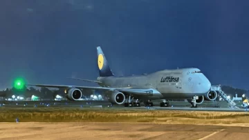 Uno de los aviones comerciales más grandes aterrizó en el Aeropuerto de Fisherton Uno de los aviones comerciales más grandes aterrizó en el Aeropuerto de Fisherton