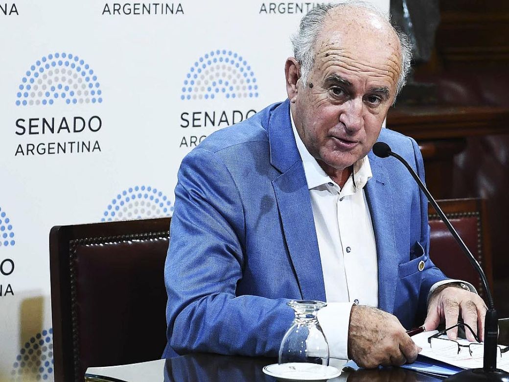 Parrilli denunció que el texto de la Ley Bases llegó modificado al Senado